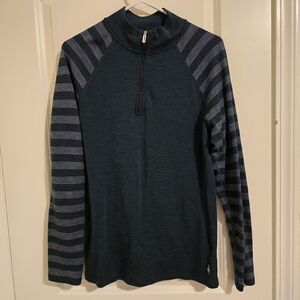 Smartwool Classic Thermal Merino Base Layer Pattern 1/4 Zip